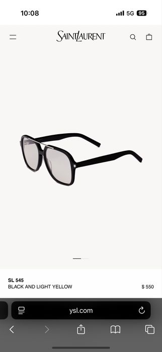 Очки saint laurent оригинал