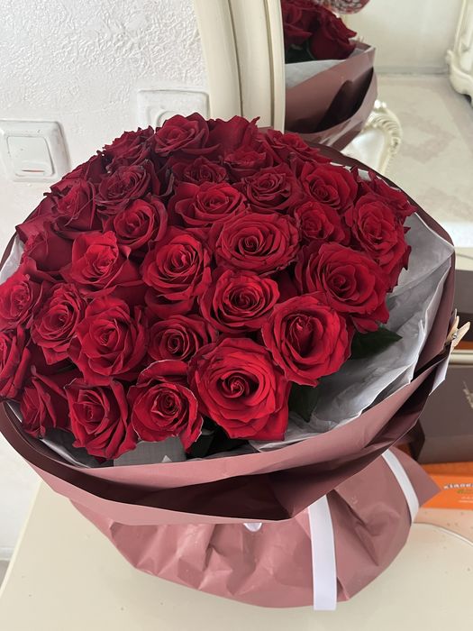 КрасныйРоза букет