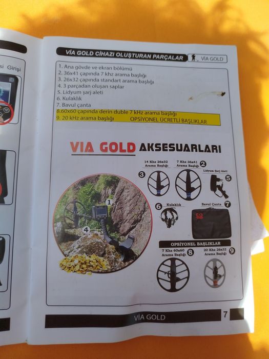 Металдетектор via gold
