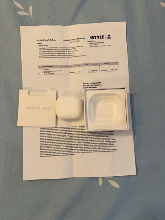 Airpods 4 2024 cu modul anc