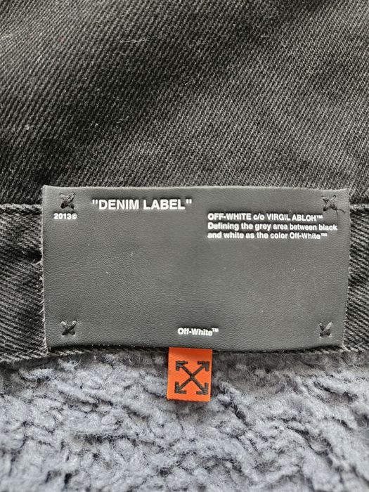 Geaca de blugi originala Off-withe