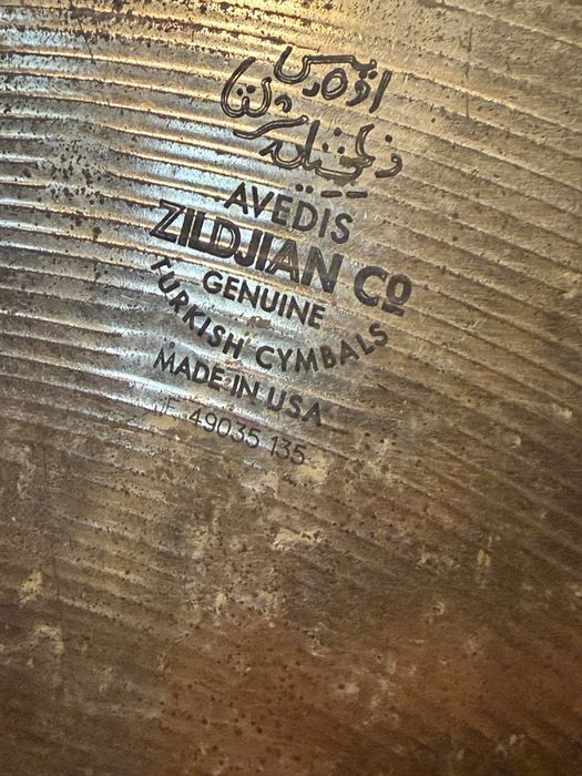 Fus cinel Zildjian 14” made in USA