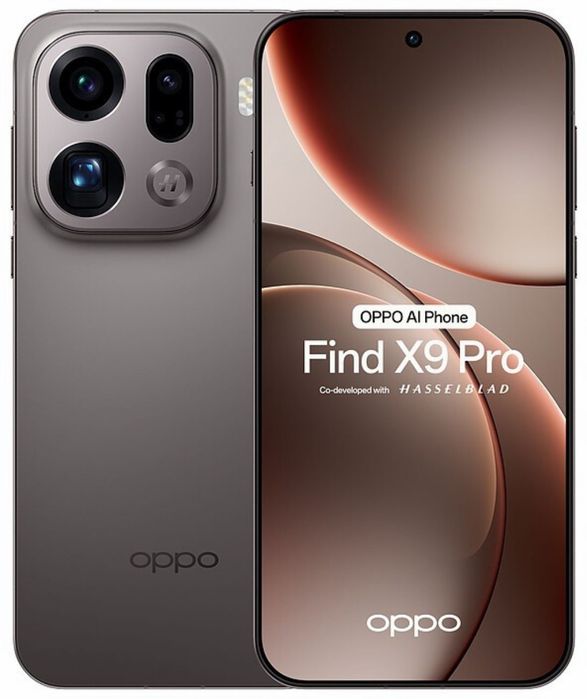 Oppo Find X9 Pro Titanium Charcoal 512GB 16GB RAM ЧистоНов 2г Гаранция