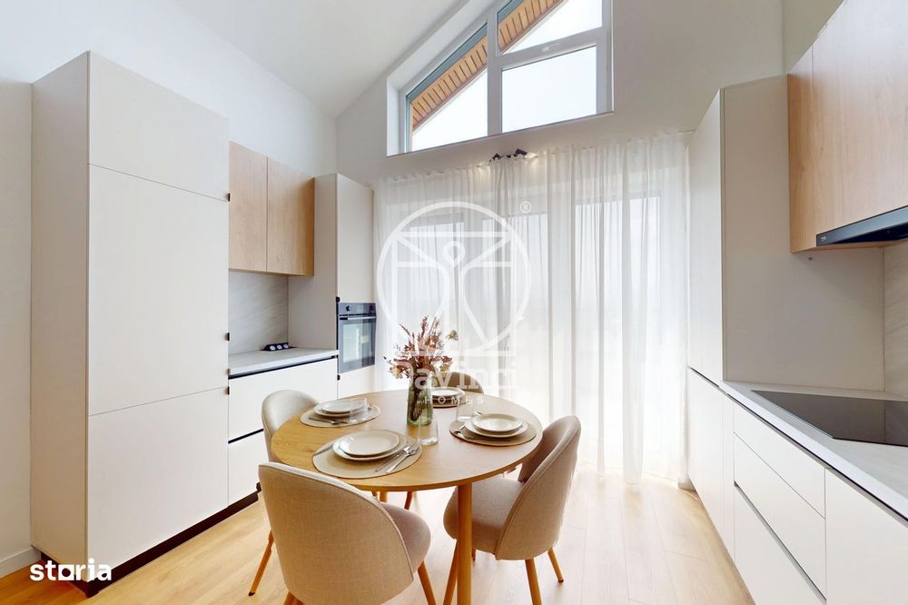 Penthouse 3 camere, intabulat, mobilat si utilat | 107mpu+terasa 19mp