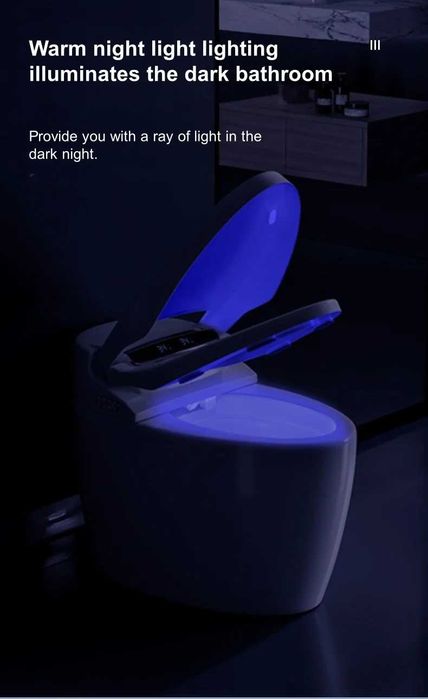 Мултифункционална смарт тоалетна F03 с биде, подгрев, сушене, масаж