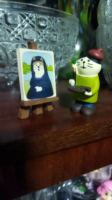 Подарок сувенир котики Кот да Винчи