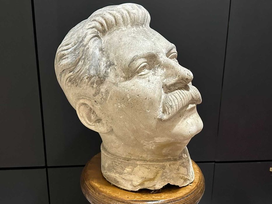 Соц Голям Бюст Йосиф Сталин Гипс