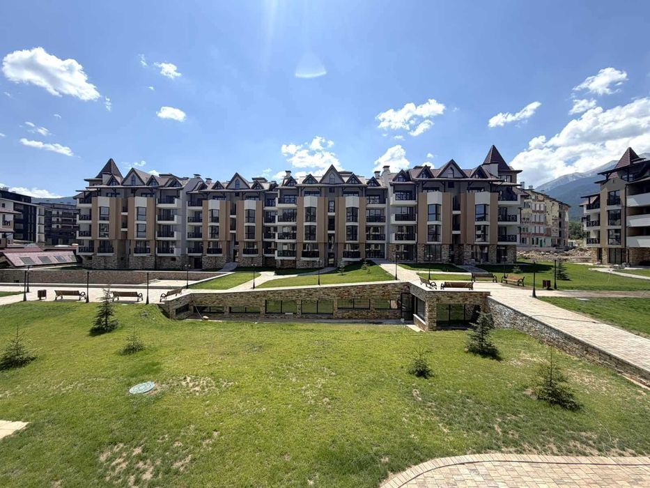 Необзаведено студио за продажба в затворен комплекс Pirin Castle Residence в Банско