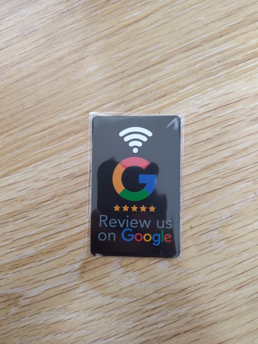 NFC Гугъл карти за отзив програмируеми review card