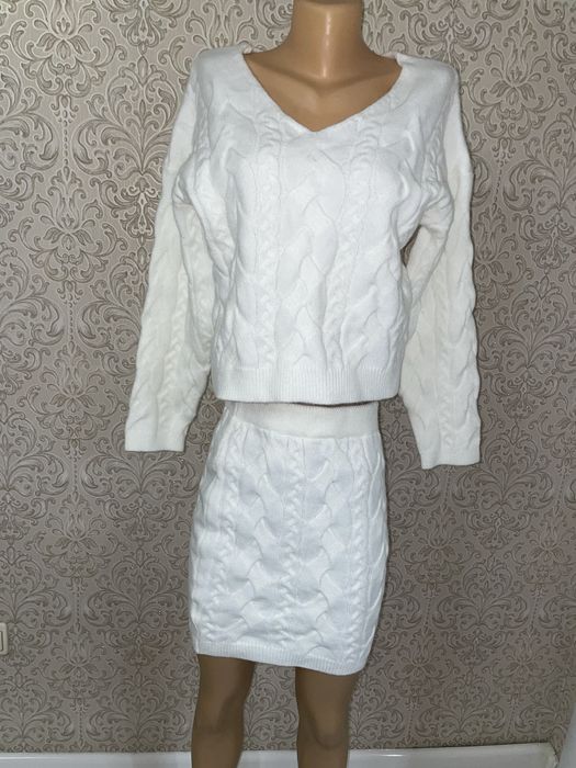 Двойка вязаная теплая