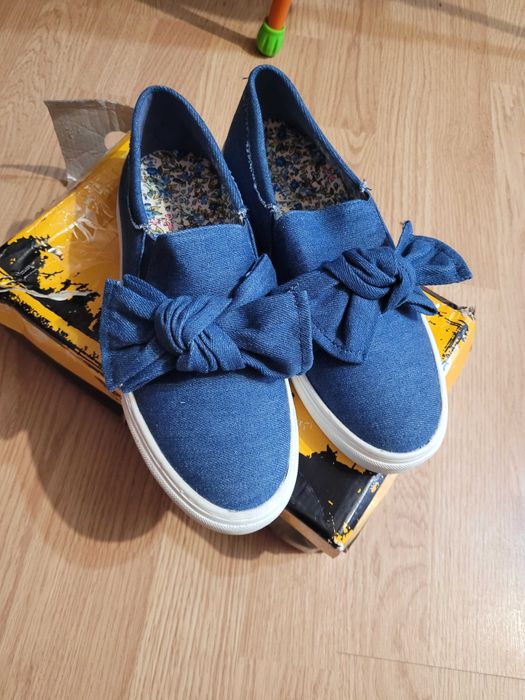 Слипоны Patrol джинсовые новые