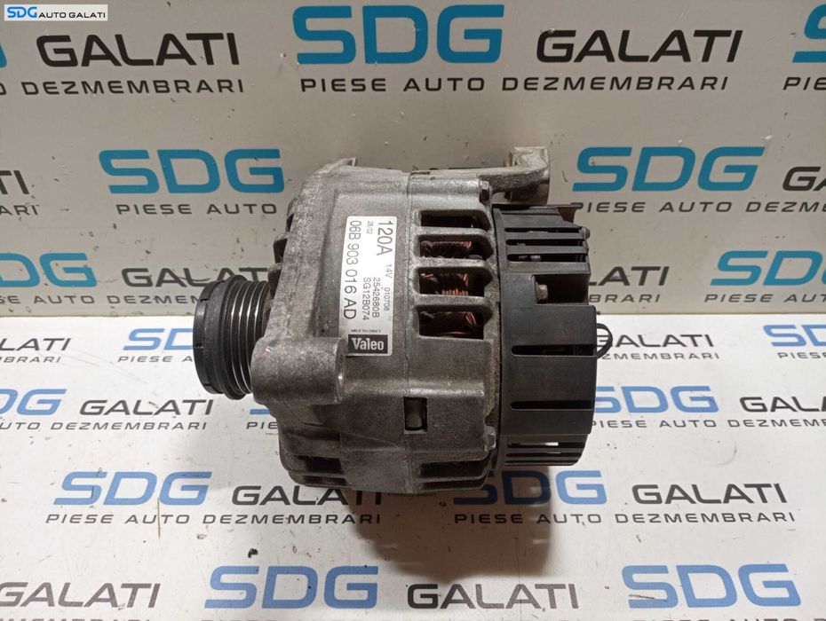 Alternator Volkswagen Passat B5 B5.5 2.0 B ALT 1997 - 2005 Cod 06B903016AD 2542680B [M5739]
