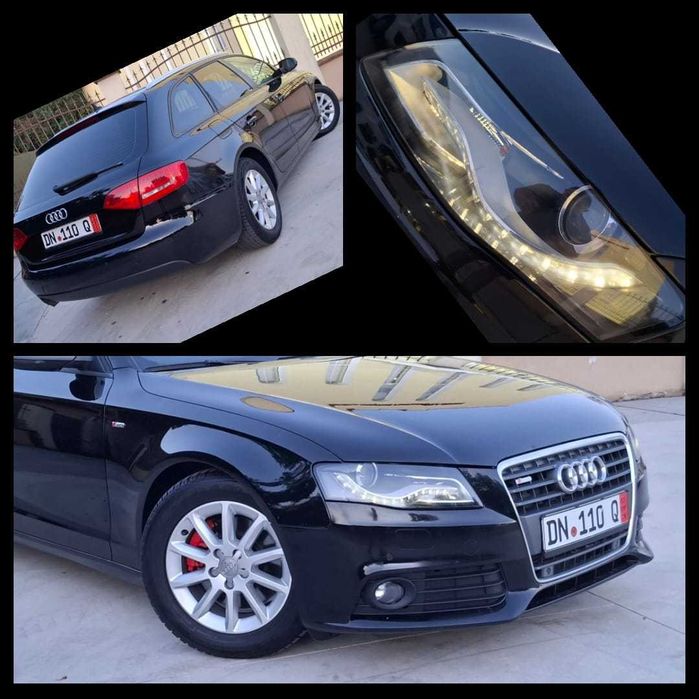 AUDI a4 B8 s-line 2.0 TDI 143 cp. 2010 diesel(Multimedia.navi MMI.si ceasuri color)