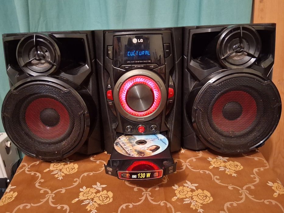 Hi-fi sistem combina LG-EAD136/ 130 RMS/ 60W