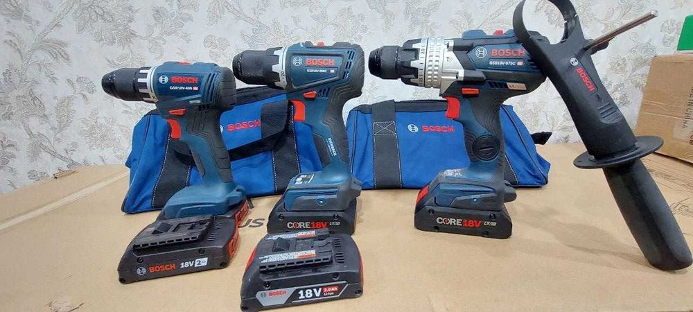 Bosch orginal shrupovyortlar sotiladi