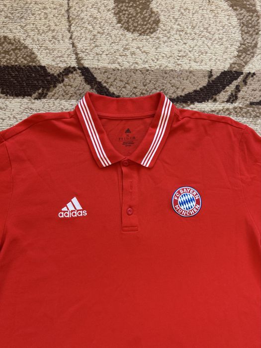 Мъжка тениска с яка Adidas - Bayern Munchen
