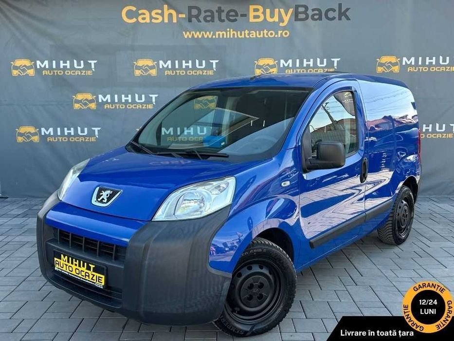 Peugeot Bipper 1.3 Diesel (75 CP) 2012 Euro 5 | Rate fixe | Garantie