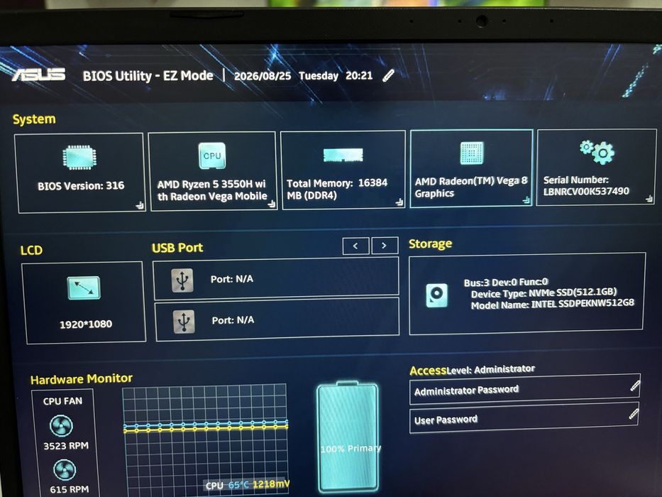 Laptop Gaming ASUS TUF