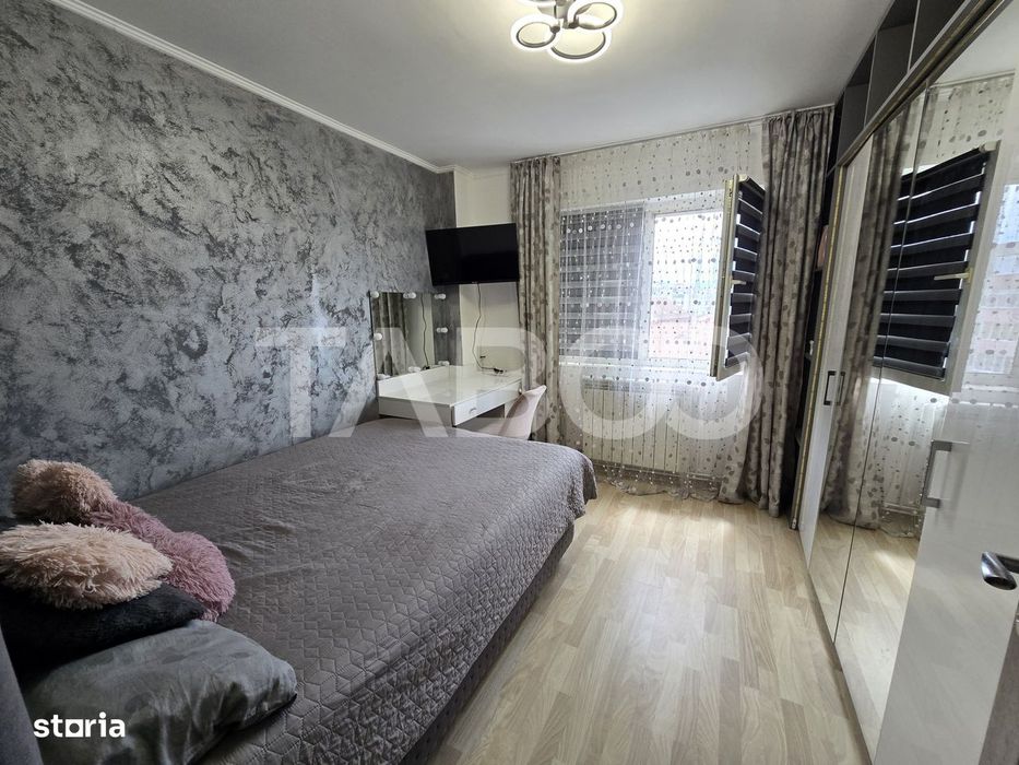Apartament 3 camere mobilat 2 bai balcon pivnita Mihai Viteazul Sibiu — fotografia 3