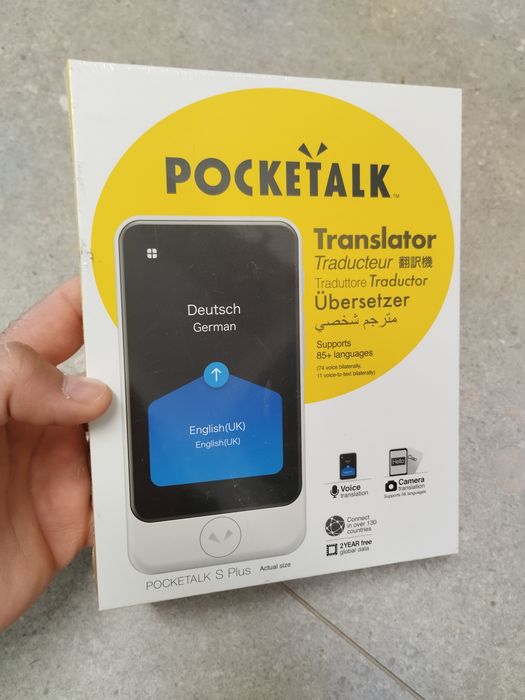Translator Sigilat, PockeTalk S Plus, Sim Global 2 Ani