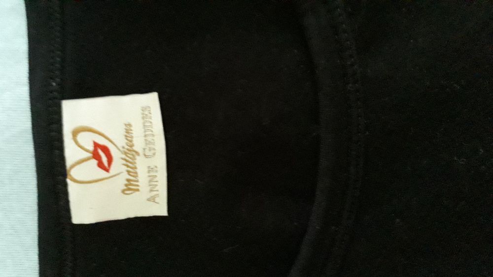 Tricou negru Anne Geddes mărimea S