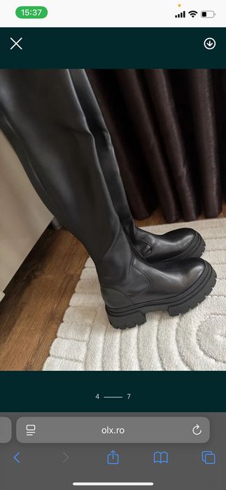 Cizme Edited piele