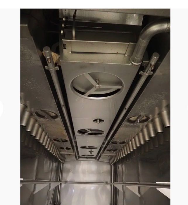 Cameră industrială de afumare, fierbere și uscare Schröter THERMICjet HRBA-2 – 4 cărucioare
