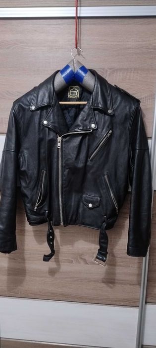 Geacă moto Modeka din piele naturală groasă, mărimea 50R (L), biker