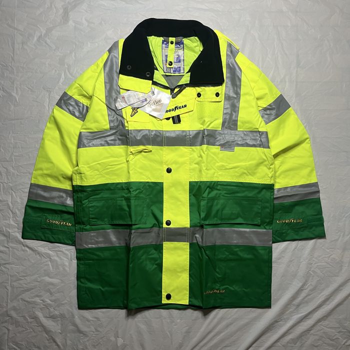 Jachetă de Protecție Goodyear Hi-Vis – Art. 137/120 – Mărimea XS – Nouă cu Etichete