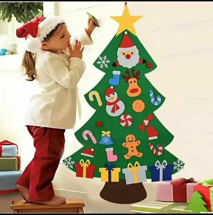 Ёлочка из фетра для малышей