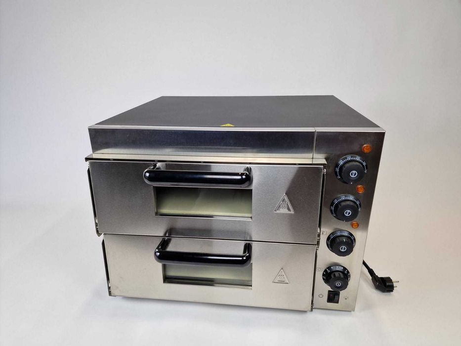 OFERTA cuptor de pizza cu 2 camere nou dimeniuni interioare 40x40