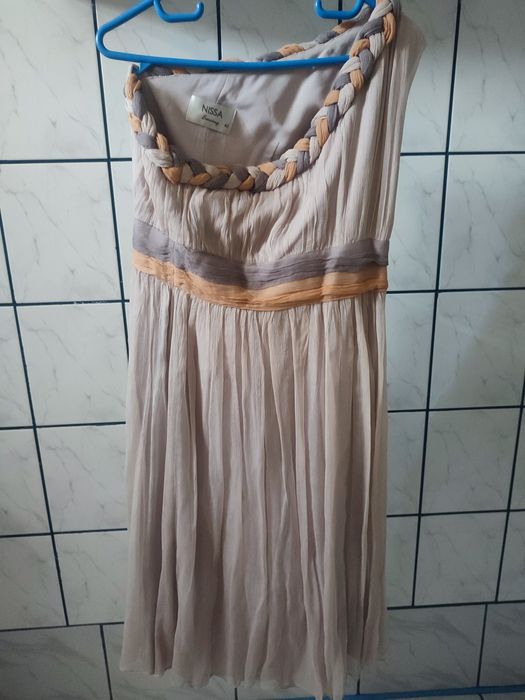 Rochie Nissa mătase naturala