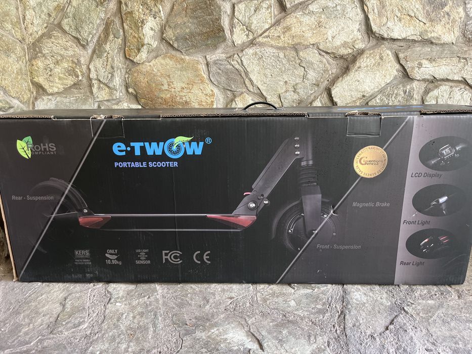 Trotineta electrica e-tow S2 booster ES
