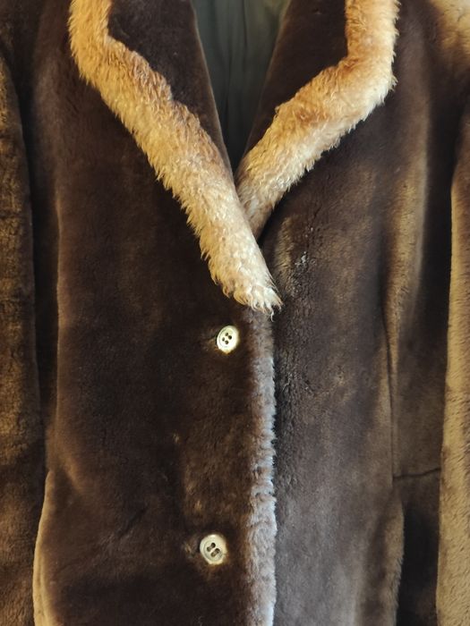 Palton din blanita de oaie originala