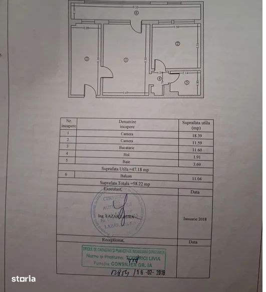 Apartament 2 camere Centru