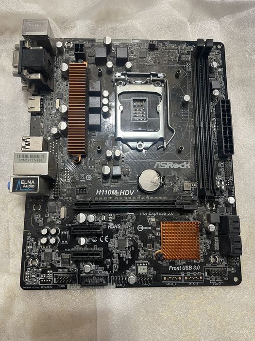 Продается материнская плата ASROCK H110M