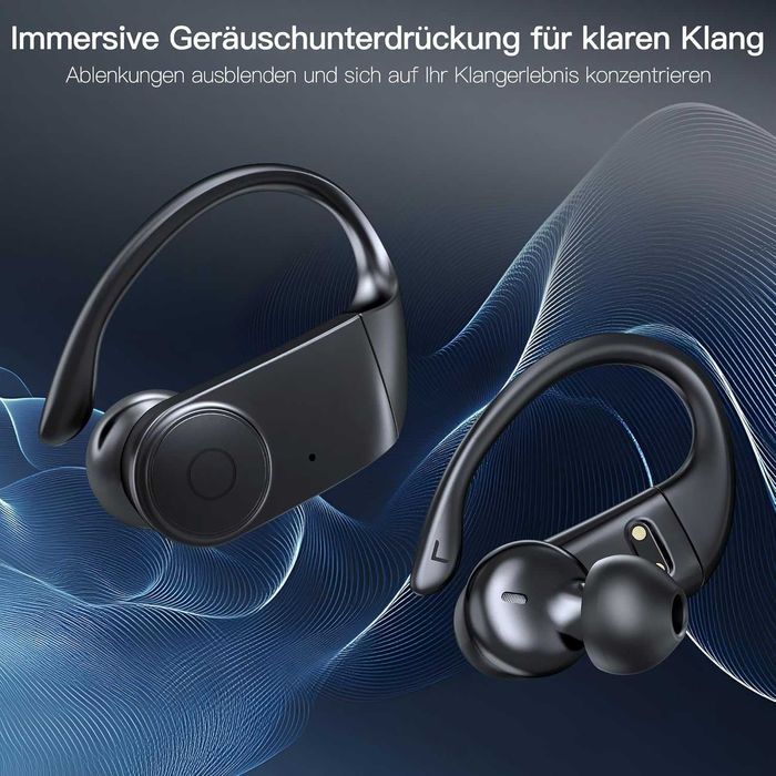 Zenopar SP03 Open-Ear Спортни слушалки – Bluetooth 5.3, 40ч. батерия