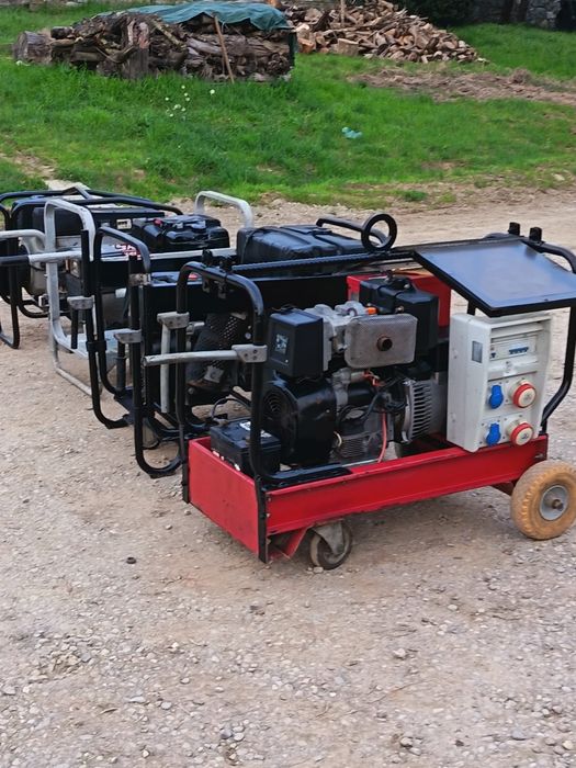 Generator curent si aparat de sudura.