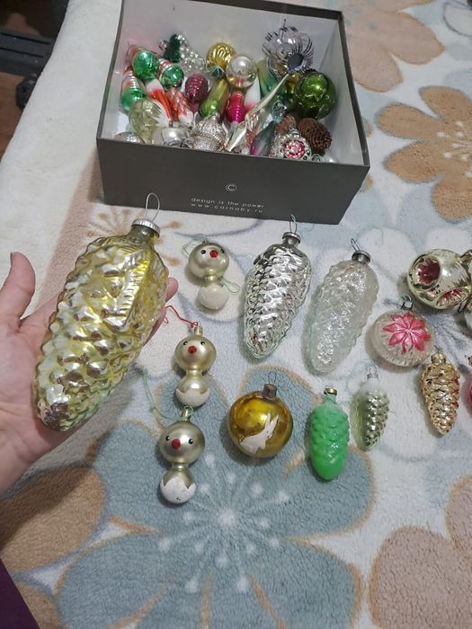 Продам советские ёлочные игрушки