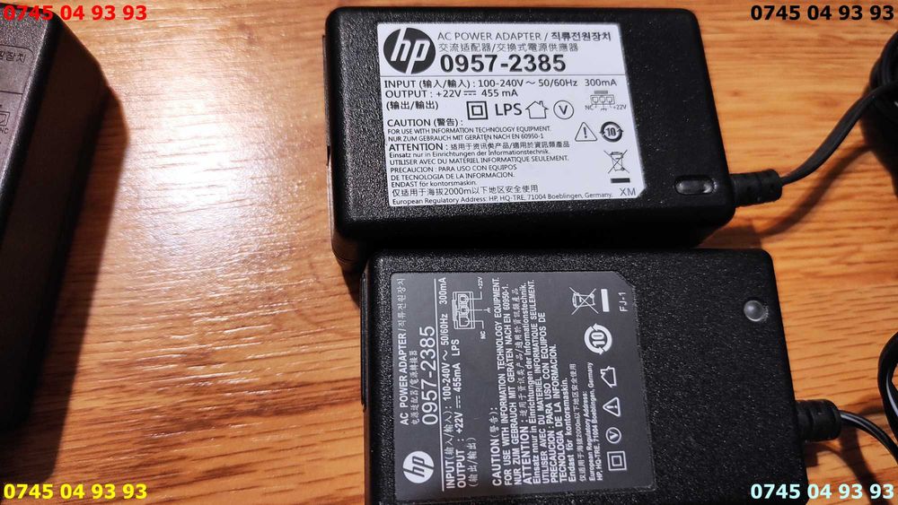 alimentatoare imprimanta hp de 16v 32v Modele 2286 2385 2231 2146 2166