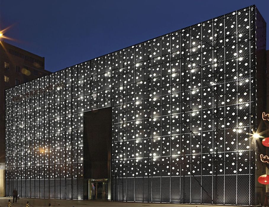 Art panel фасадные панелы фасад стена perforatsiya metall obshivka