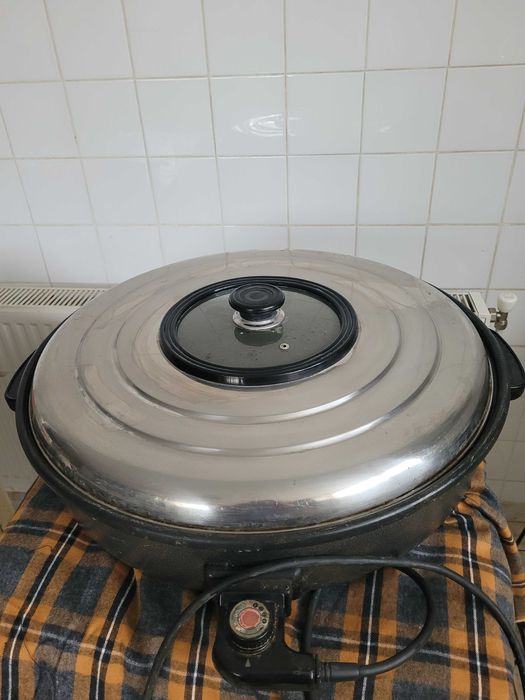 Електрически тиган с капак