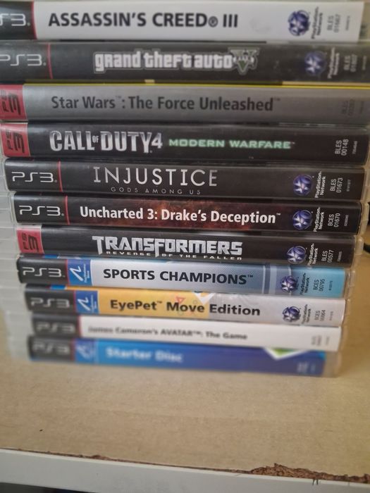 Ps3 slim с 11 игри