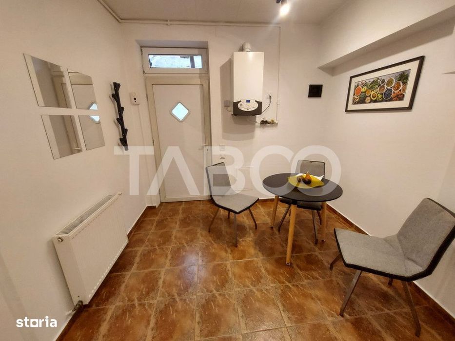 Garsoniera de vanzare 43 mpu pivnita zona Orasul de Jos din Sibiu