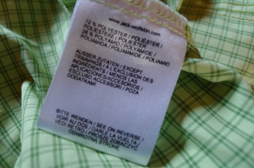 Cămașă sport mânecă scurtă Jack Wolfskin femei, drumeții, mărime L