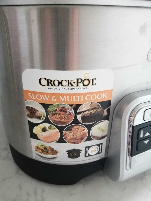 Crock Pot, Slow Cooker & MultiCooker, 5,6 Litri