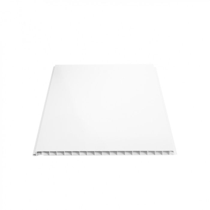 DumaPan PVC ламперия - Бял лак без фуга