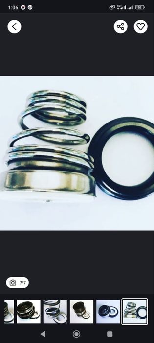 Фибра сальник для насоса