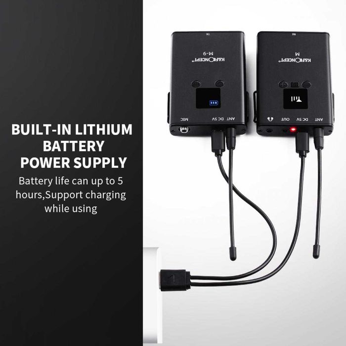 Безжичен микрофон K&F Concept M9 Pro