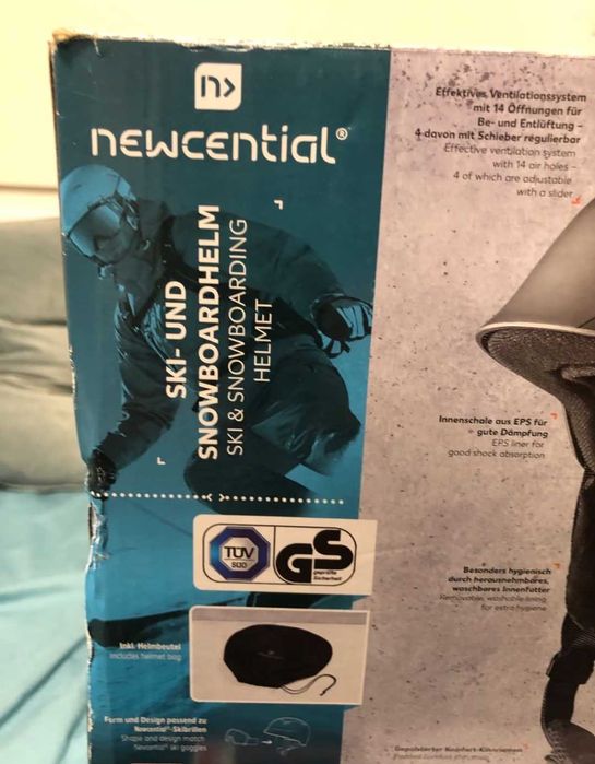 Casca NOUA protecție bicicleta ski sport 4sezoane, pernuțe detașabile